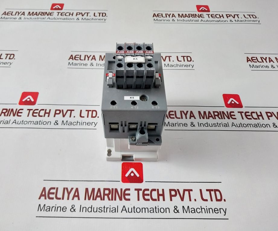 Abb A50 Contactor With Ca5-10 Auxiliary Contact Blocks