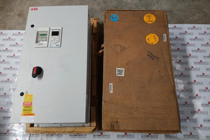 Abb Ach580-bcr-077A-4+E213+F267 Hvac Enclosed Industrial Control Panel Rev A