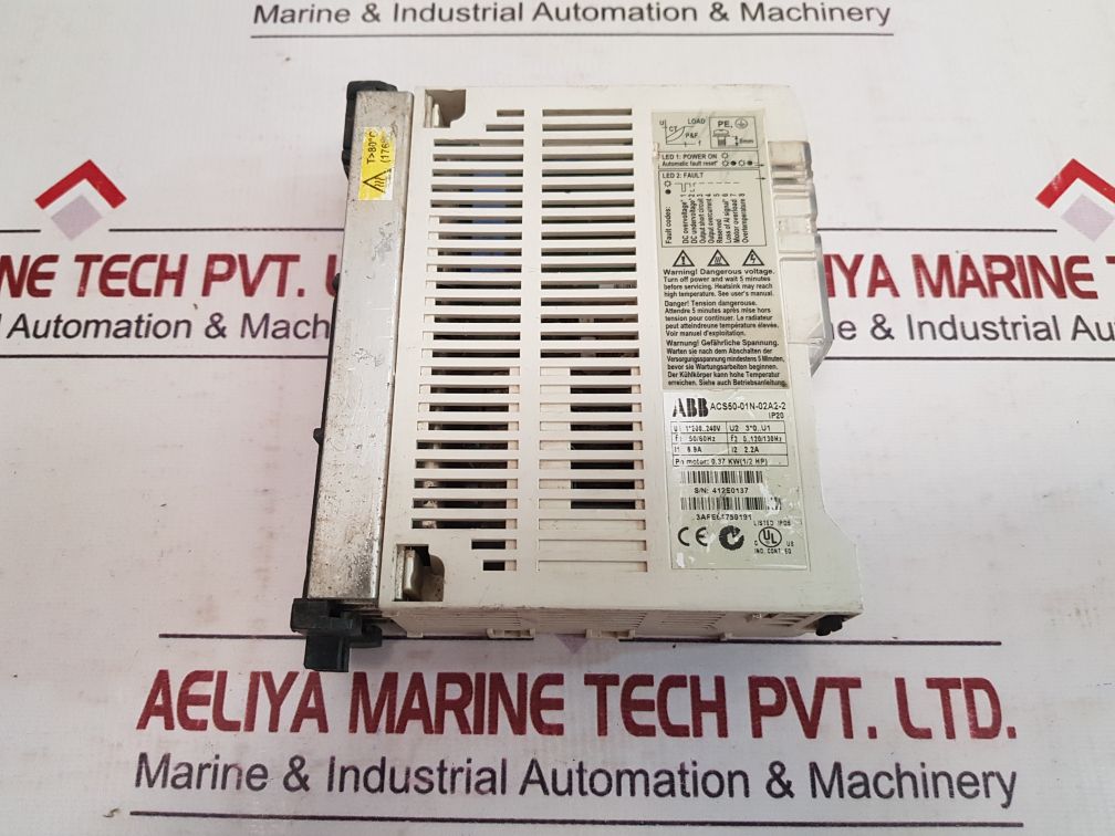 Abb Acs50-01N-02A2-2 Low Voltage Ac Drive Ip 20 (Not Working)