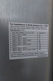 Abb Acs800-u11-0025-5+L502 Drive Control Panel