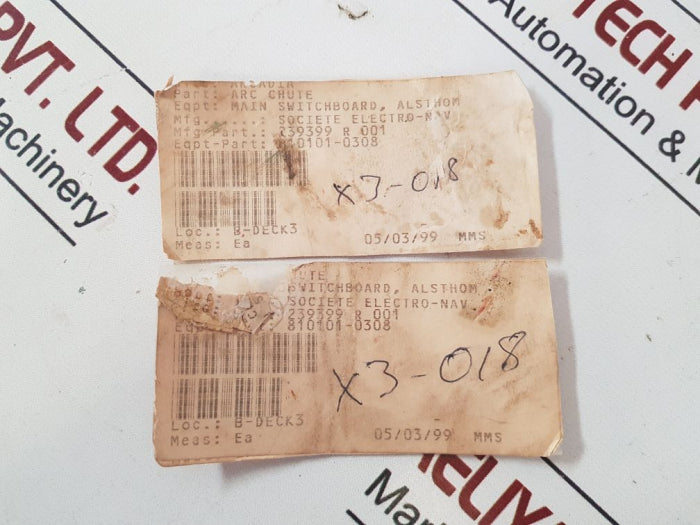 Abb Arc Chute Interruttore-circuit-breaker X3-018