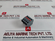 Lot of 2X ABB CA5-22E Auxiliary Contact Block 690V 16A 1SBN010040R1022