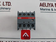 Lot of 2X ABB CA5-22E Auxiliary Contact Block 690V 16A 1SBN010040R1022