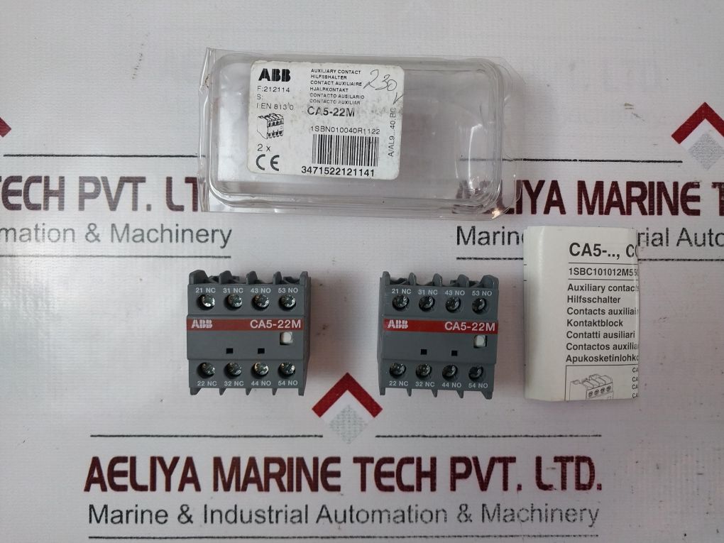 Abb Ca5-22M Auxiliary Contact Block 1Sbn010040R1122