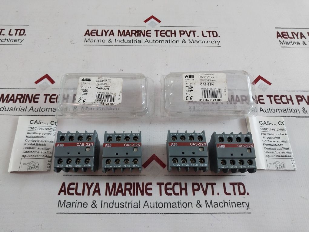 Abb Ca5-22N Ca5 Auxiliary Contact Block 1Sbn010040R1222