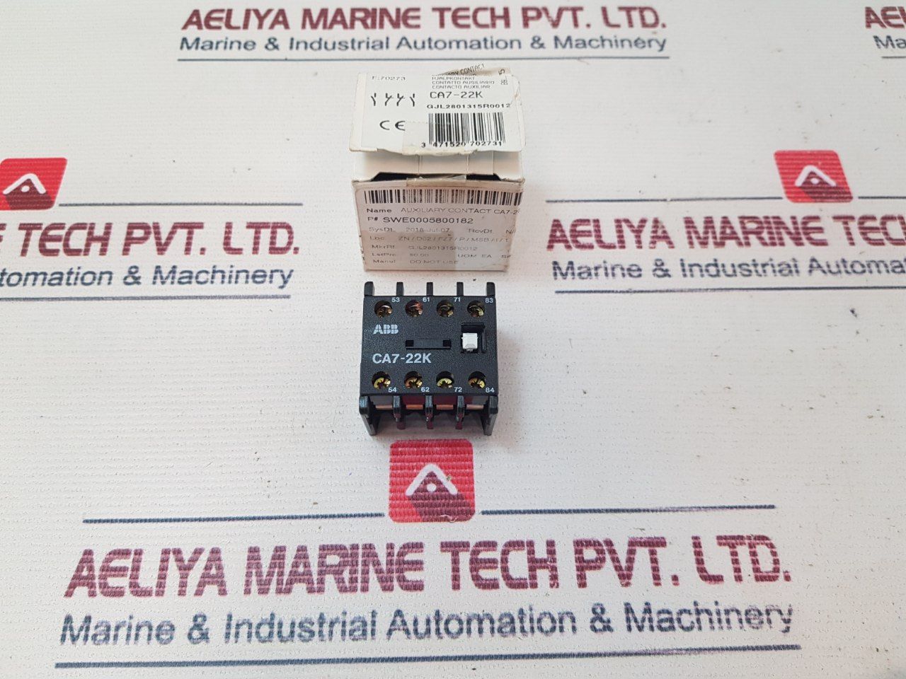 Abb Ca7-22K Auxiliary Contact Block Gjl2801315R0012