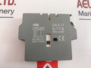 Lot Of 2X Abb Cal5-11 Auxiliary Contact Block 690V 16A