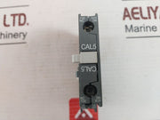 Lot of 3X ABB CAL5-11B Auxiliary Contact 690V AC