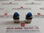 Abb Cbh Sk 615 006-c Push Button With Auxiliary Contact Block