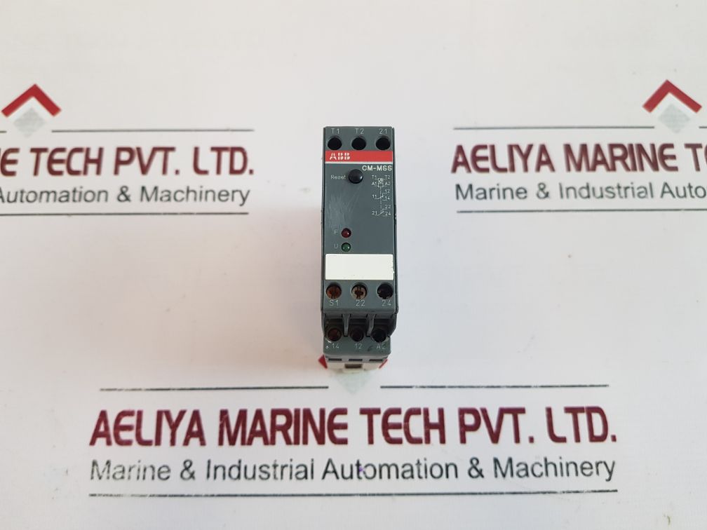 Abb Cm-mss Thermistor Motor Protection Monitoring Relay 1Svr430711R0300