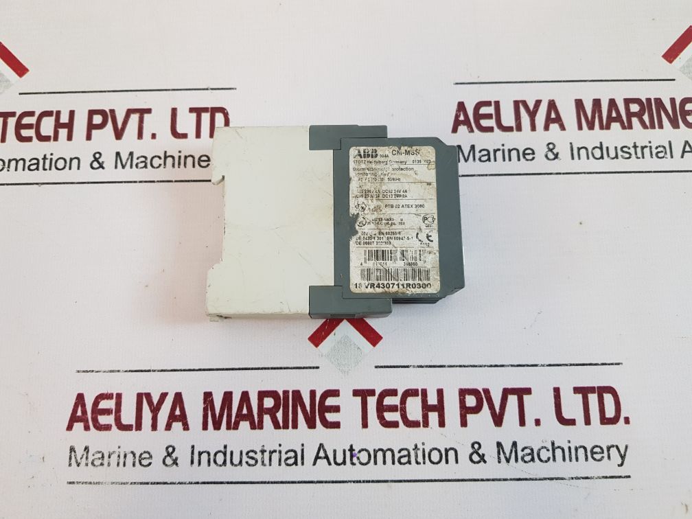 Abb Cm-mss Thermistor Motor Protection Monitoring Relay 1Svr430711R0300