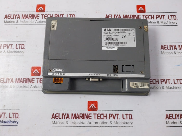 Abb Cp405 A1 Control Panel 7" Color Touchscreen 1Sap500405R0001 (Not Working)