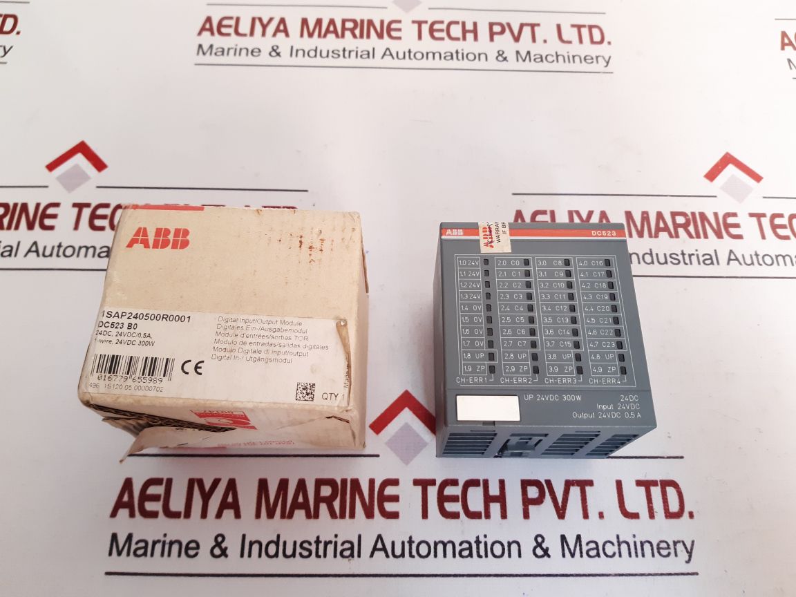 Abb Dc523 B0 Digital Input/Output Module 24Dc