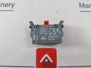Lot Of 2x Abb Mcb-01 Contact Block 690V 10A