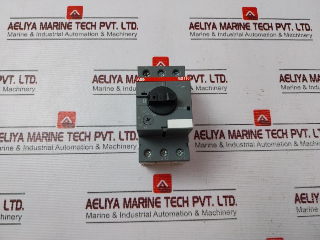 Abb Ms116-10 Manual Motor Starter 1Sam250000R1010