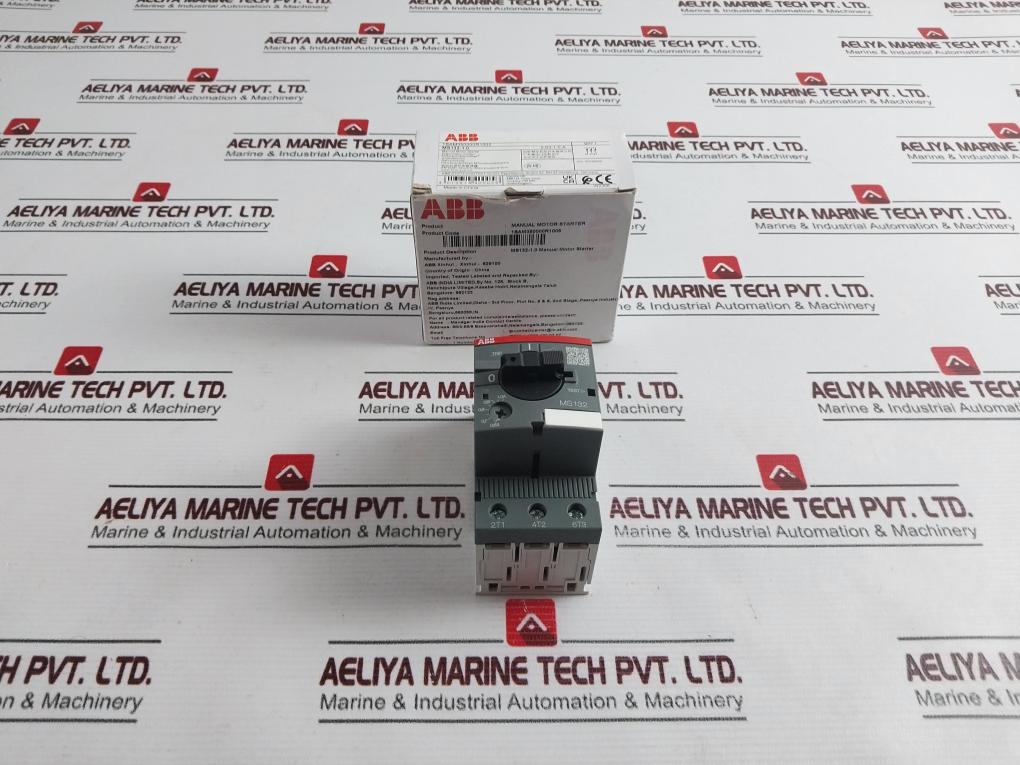 Abb Ms132-1.0 Manual Motor Starter 690V 50/60Hz