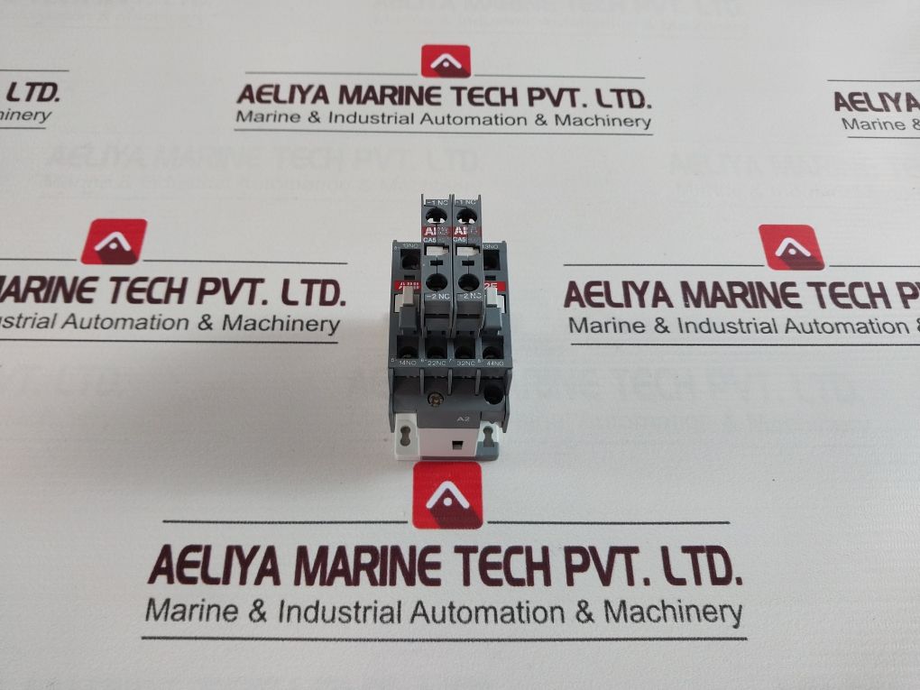 Abb N22E Control Relay With Ca5-10,Ca5-01 Auxiliary Contact Block Free Shipping