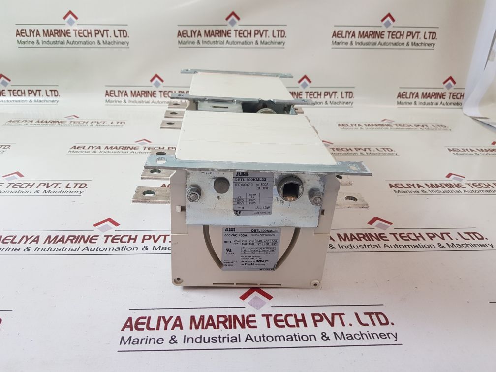 Abb Oetl400Kml33 Rectifier Unit Isolation Switch