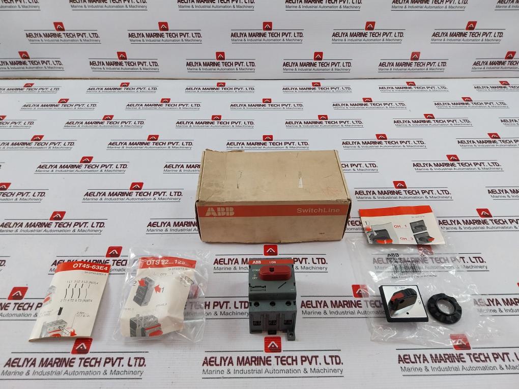 Abb Ot45E3 Disconnect Switch Set 600Vac 60A