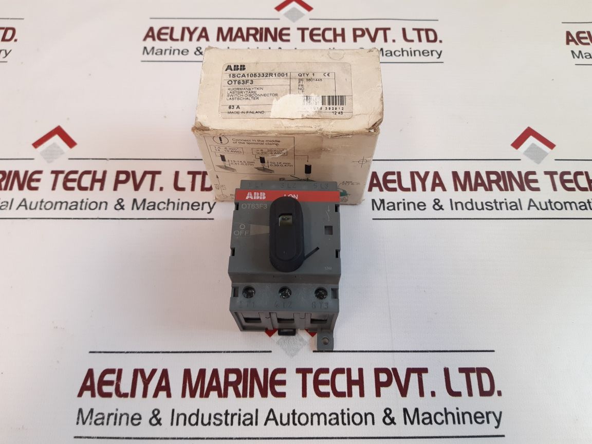 Abb Ot63F3 Disconnector Switch 1Sca105332R1001