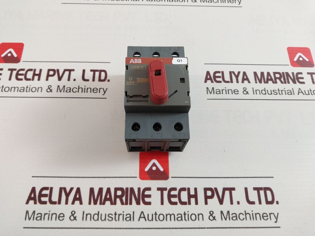 Abb Ot80E3 Non Fusible Disconnect Switch
