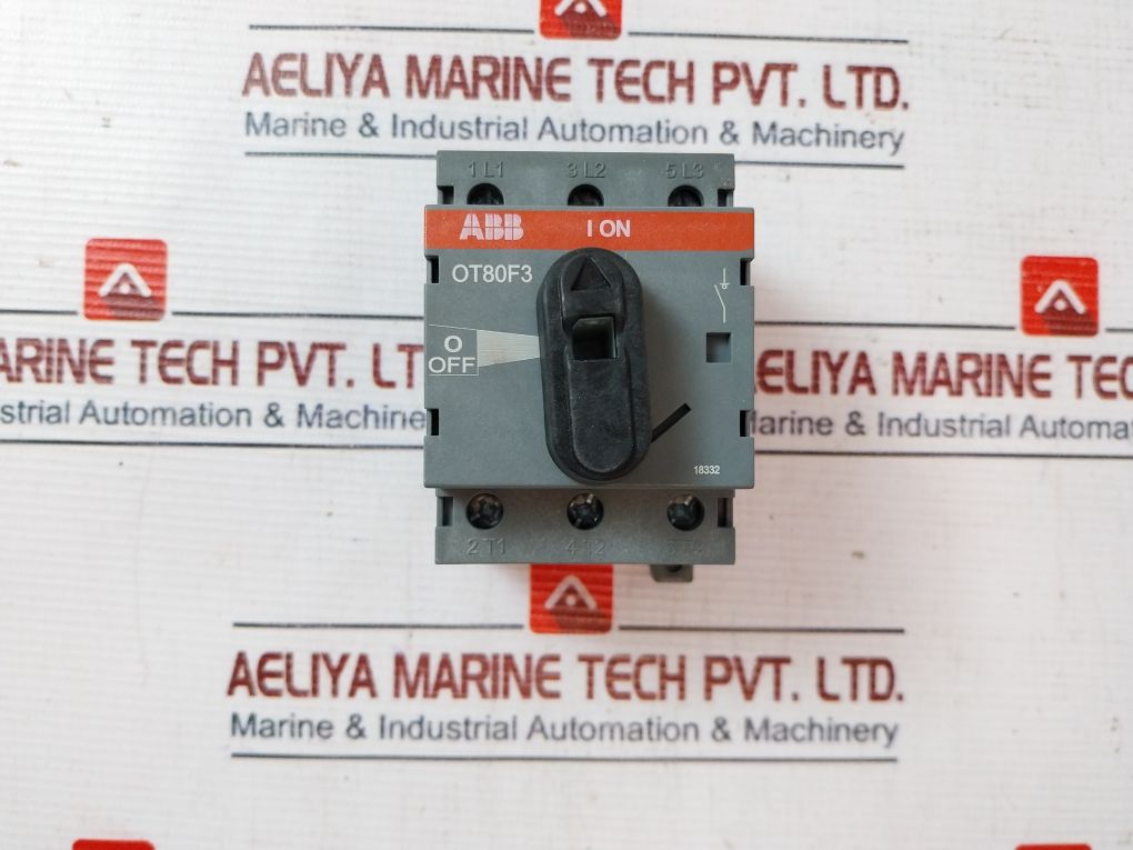 Abb Ot80F3 Load Break Disconnector Switch 3 Ph 1Sca105798R1001