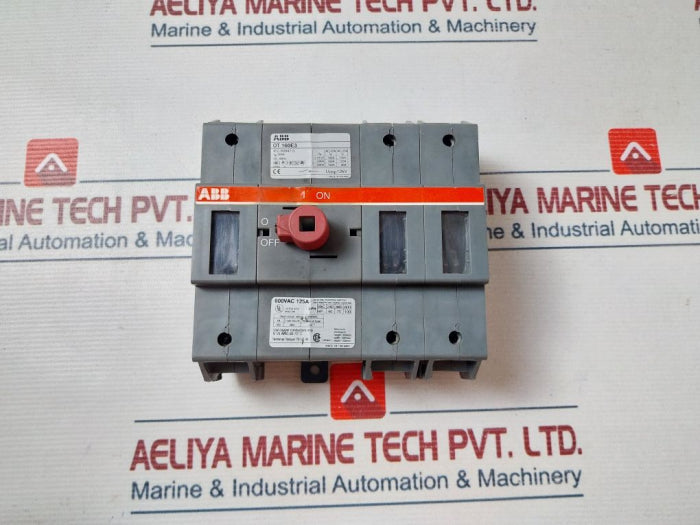 Abb Ot 160E3 Disconnect Switch