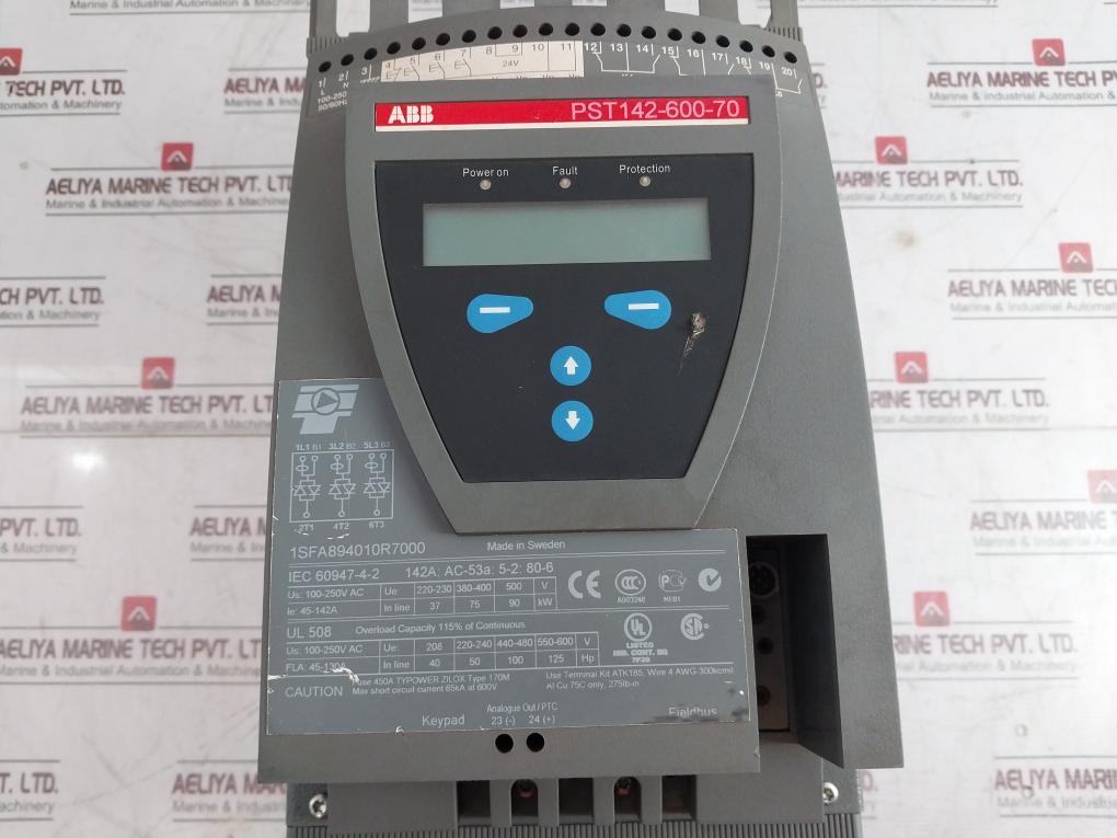 Abb Pst142-600-70 Soft Starter 1Sfa894010R7000