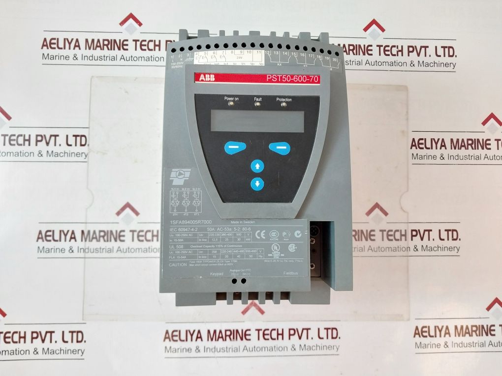 Abb Pst50-600-70 Soft Starter 1Sfa894005R7000