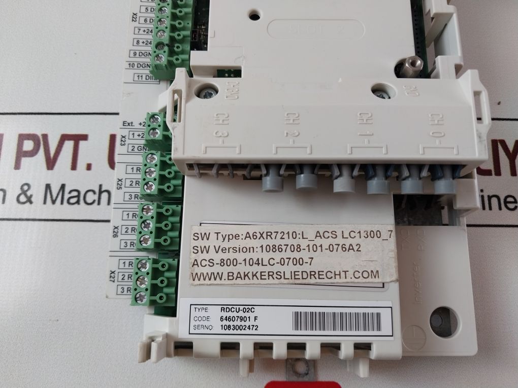 Abb Rdcu-02C Profibus Adapter Rpba-01 64607901 F