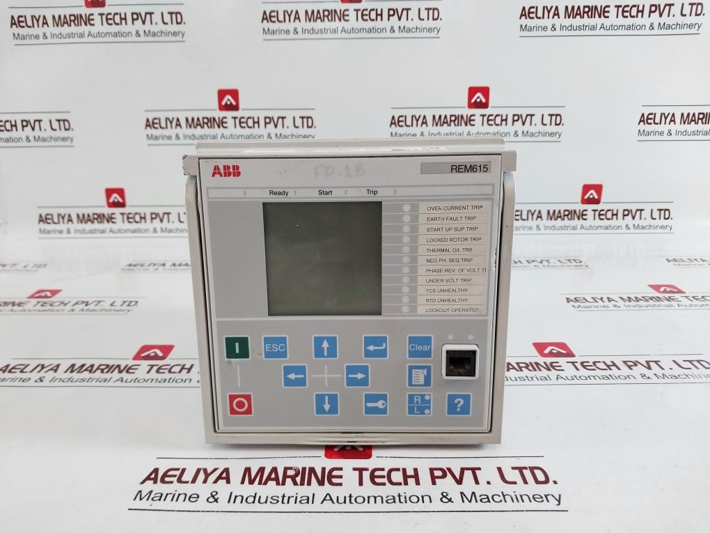 Abb Rem615 Motor Protection Relay Rem615E_D Hbmbccahnca1Bnn1Xd Com0034 ...