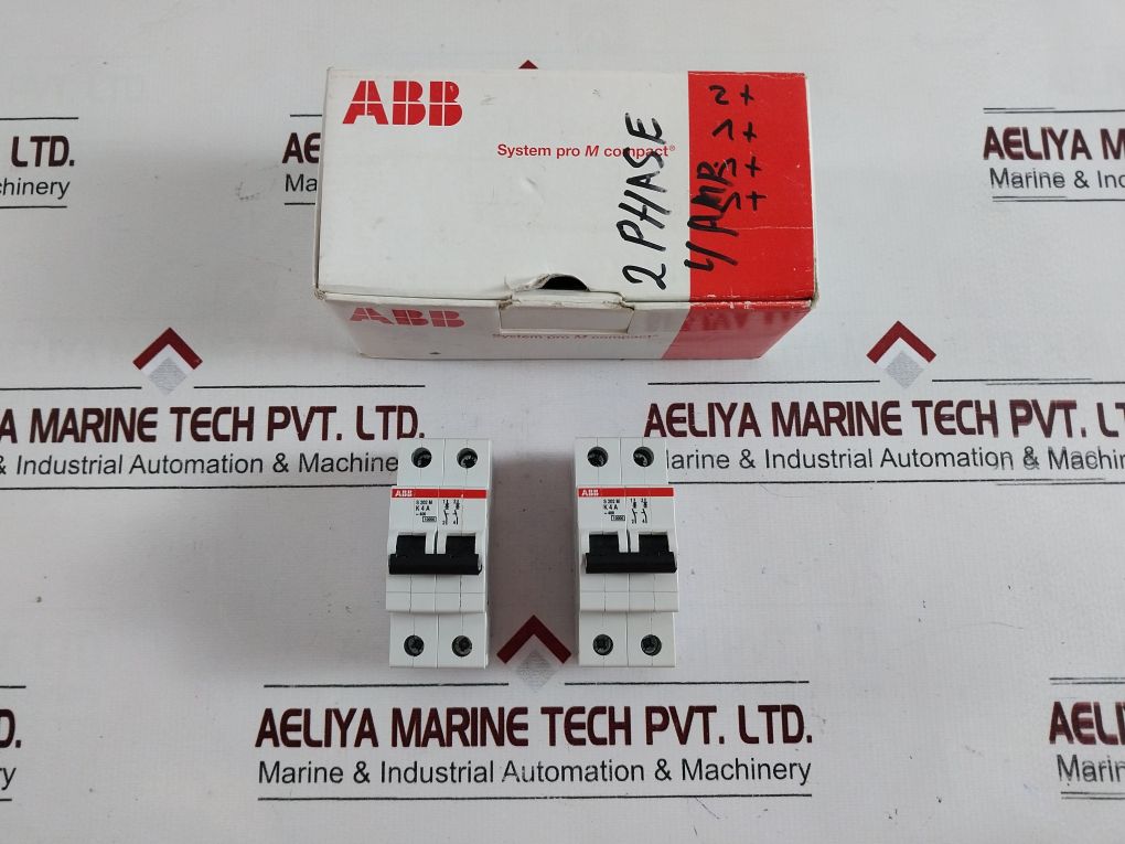 Abb S 202M-k4 Moulded Case Circuit Breaker 2Cds272001R0337