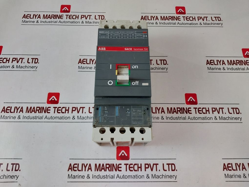 Abb Sace S4N Isomax S4 Pr211 Circuit Breaker