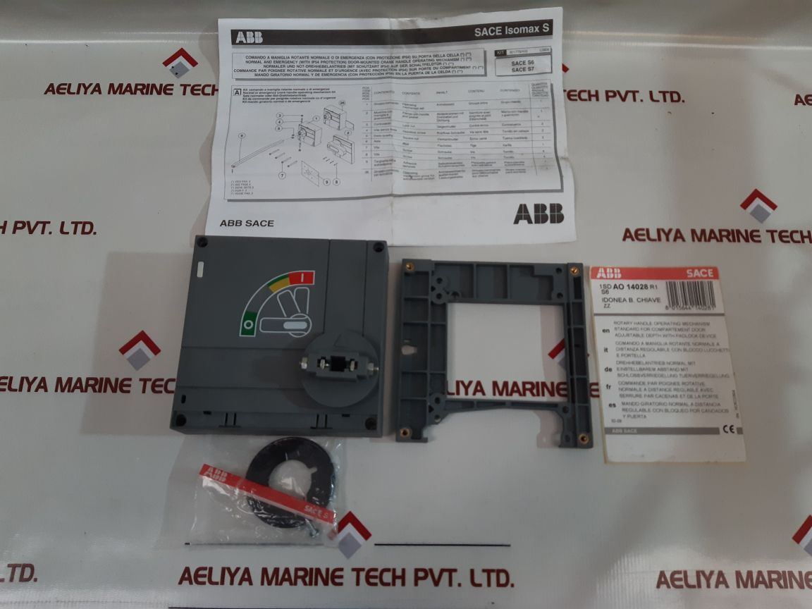 Abb Sace Isomax S Circuit Breaker 1 Sd Ao 14028 R1 Only Cover 