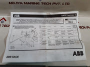 Abb Sace Isomax S Circuit Breaker 1 Sd Ao 14028 R1 Only Cover