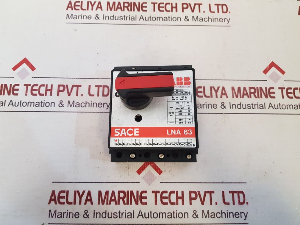 Abb Sace Lna 63 Limiter Circuit Breaker