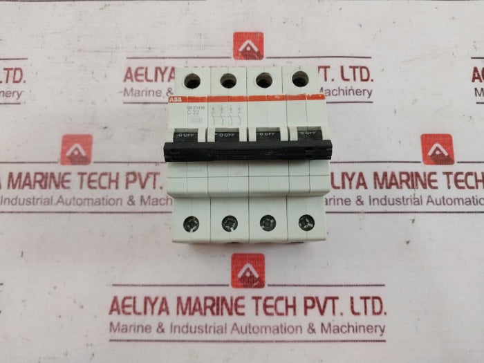 Abb Sb204M Circuit Breaker 457V Ac; 120V Dc 10000/3 C32 Cm/L-4459776
