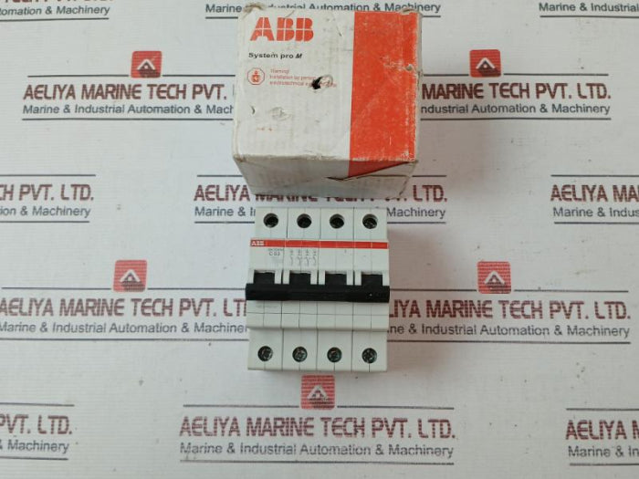 Abb Sh204M-c63 Circuit Breaker 440V Ac 50 Hz Is/Iec 60898-1, 1Sys274011R0634