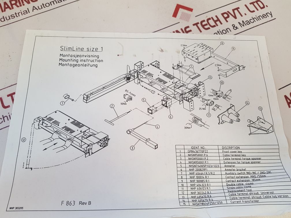 Abb Sr-m 1 Circuit Breaker Fuse