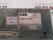 Abb Tc50 Control Panel 1Sbp260150R1001 Rev 1