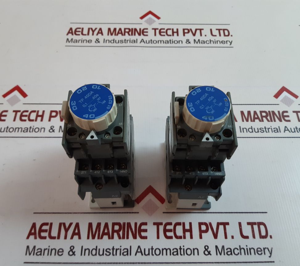 Abb Tp 40Da Timer Block With A9 Contactor Relay