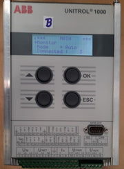 Abb Unitrol 1000 Voltage Regulator 3Bhe014557R0003 Used
