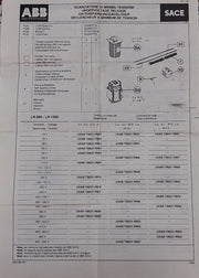 Abb Uxab 125547/854 Undervoltage Trip Voltage Loose Kit For Limitor Ln800