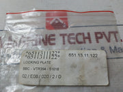 Lot of 7X ABB VTR354 Locking Plate 51018