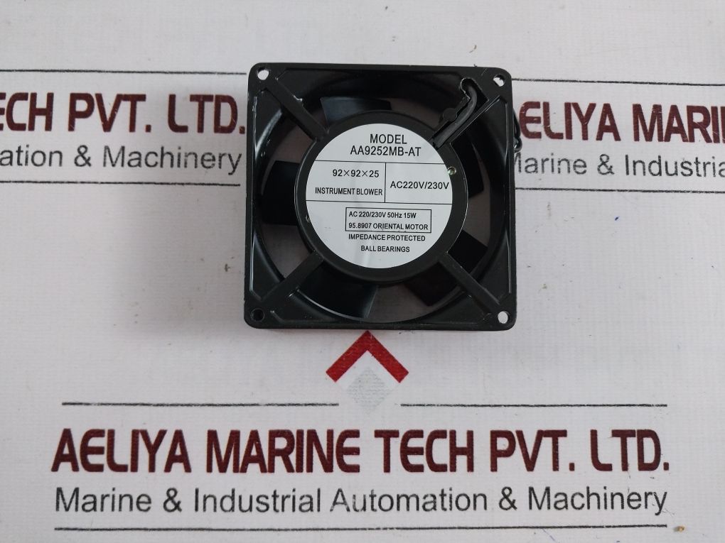 Acdc Dynamics Aa9252Mb-at Axial Fan Ac220V/230V 15W – Aeliya Marine