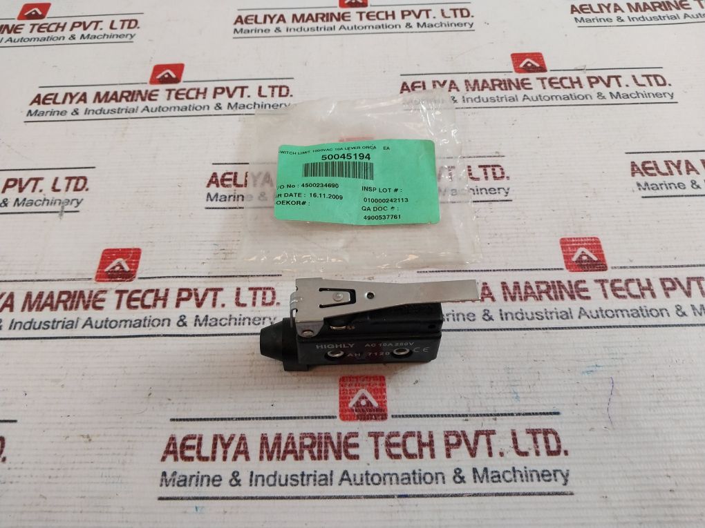 Acdc Dynamics Ah 7120 Limit Switch 10A 250V