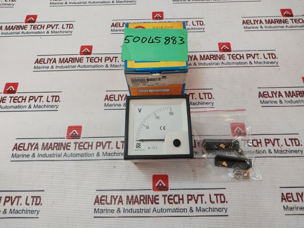 Ac/Dc Dynamics Sq72 Analogue Voltmeter 0-150V