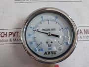 Acutek -1 To 3 Bar Pressure Gauge 210119881