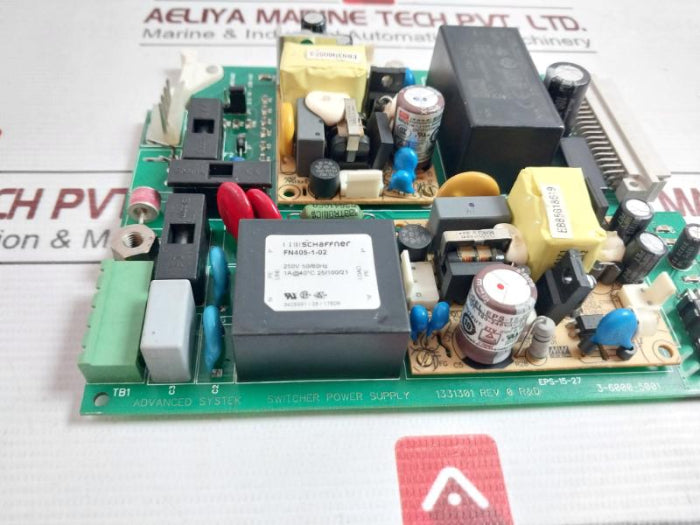 Advanced Systek 3-6000-5001 Switcher Power Supply Rev: 0 24Vdc 110-230Vac