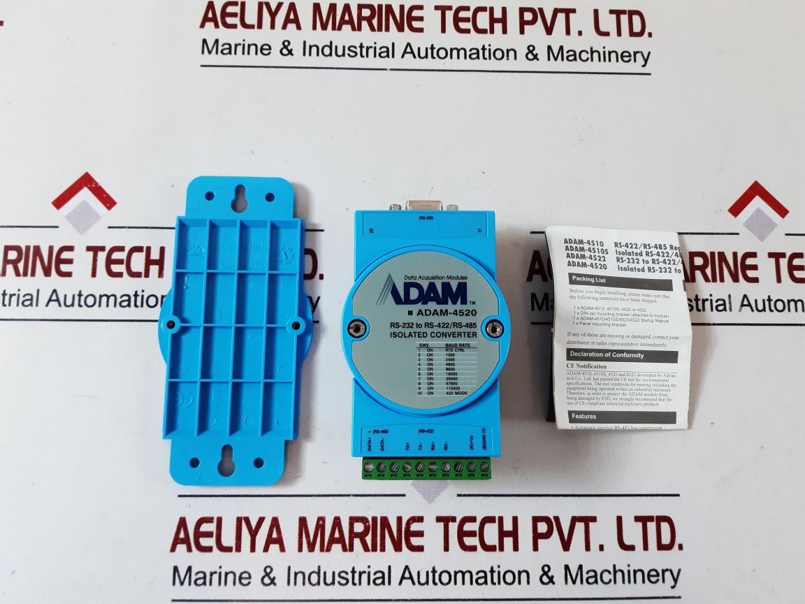 Advantech Adam-4520 Isolated Converter Rs-232 To Rs-422/Rs-485